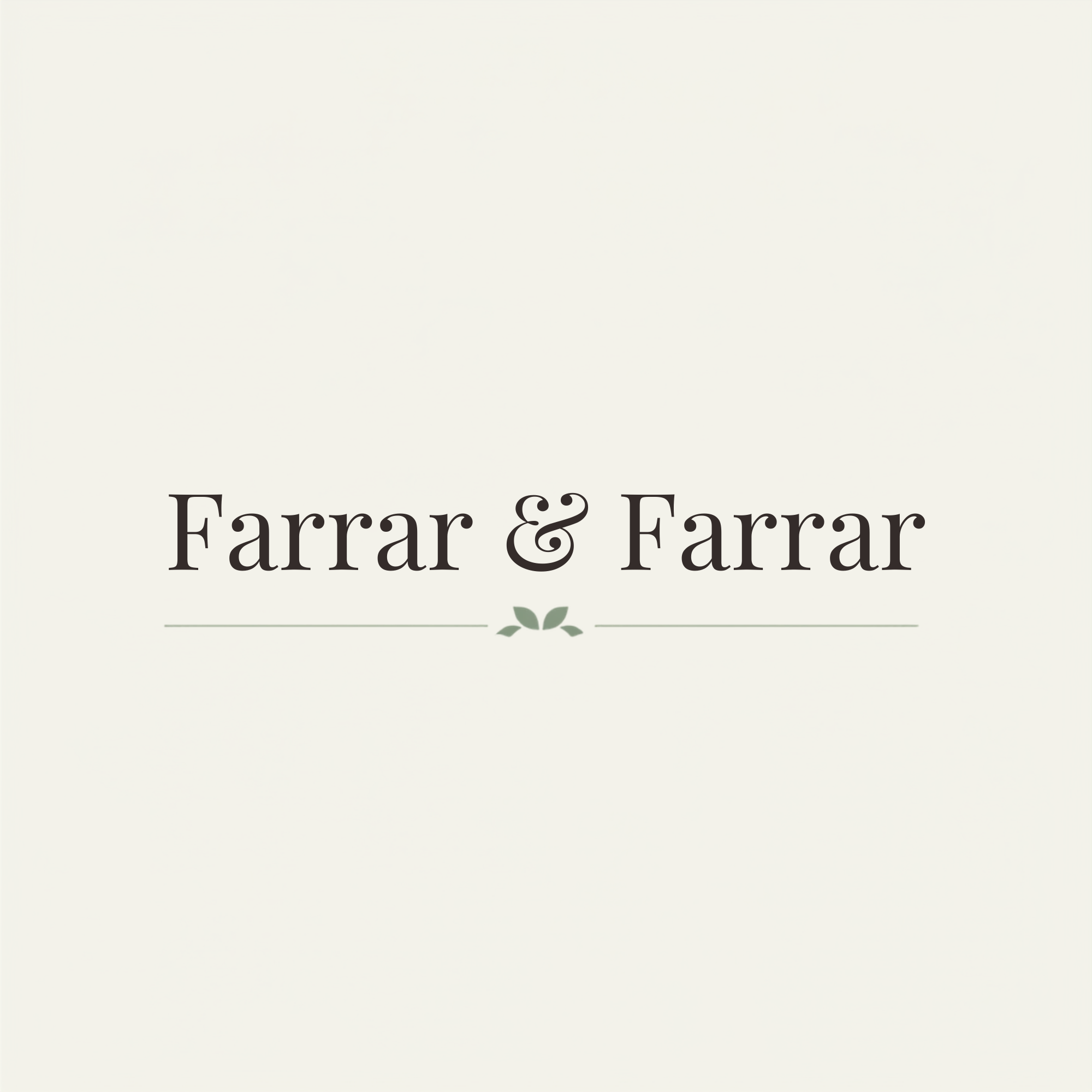Farrar and Farrar